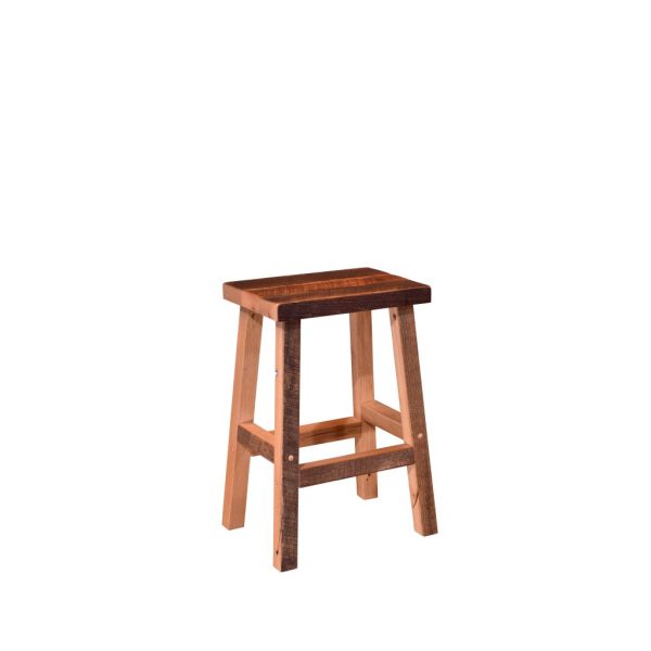 Reclaimed Oak Bar Stool with Options