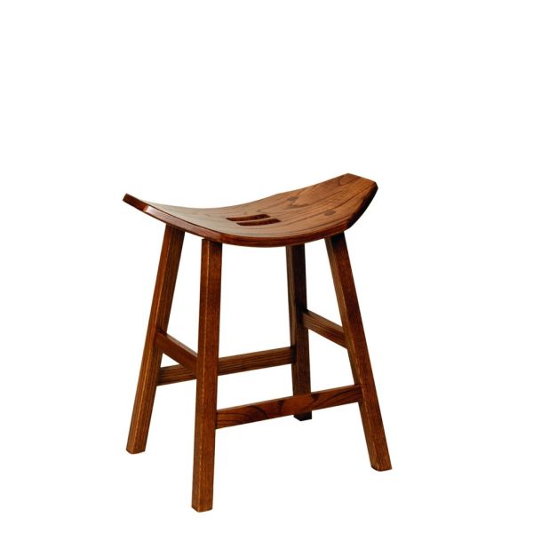 Mission Saddle Stool