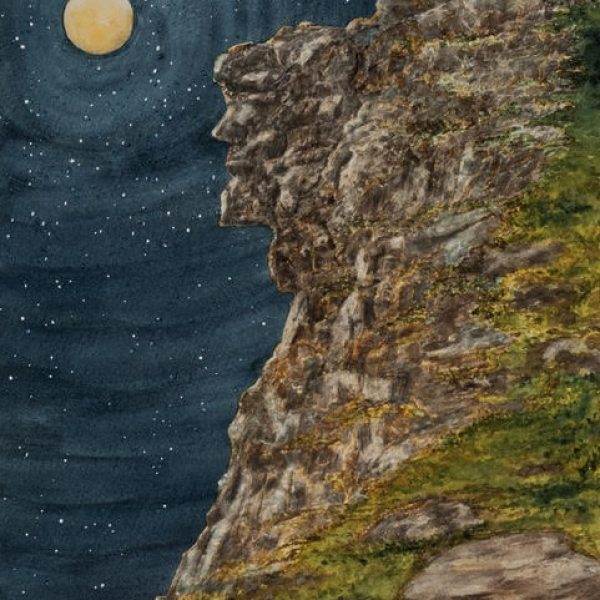 Old Man of the Mountain Art
