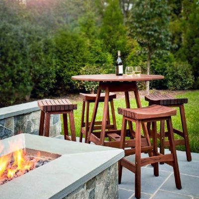 Outdoor Chairs + Stools