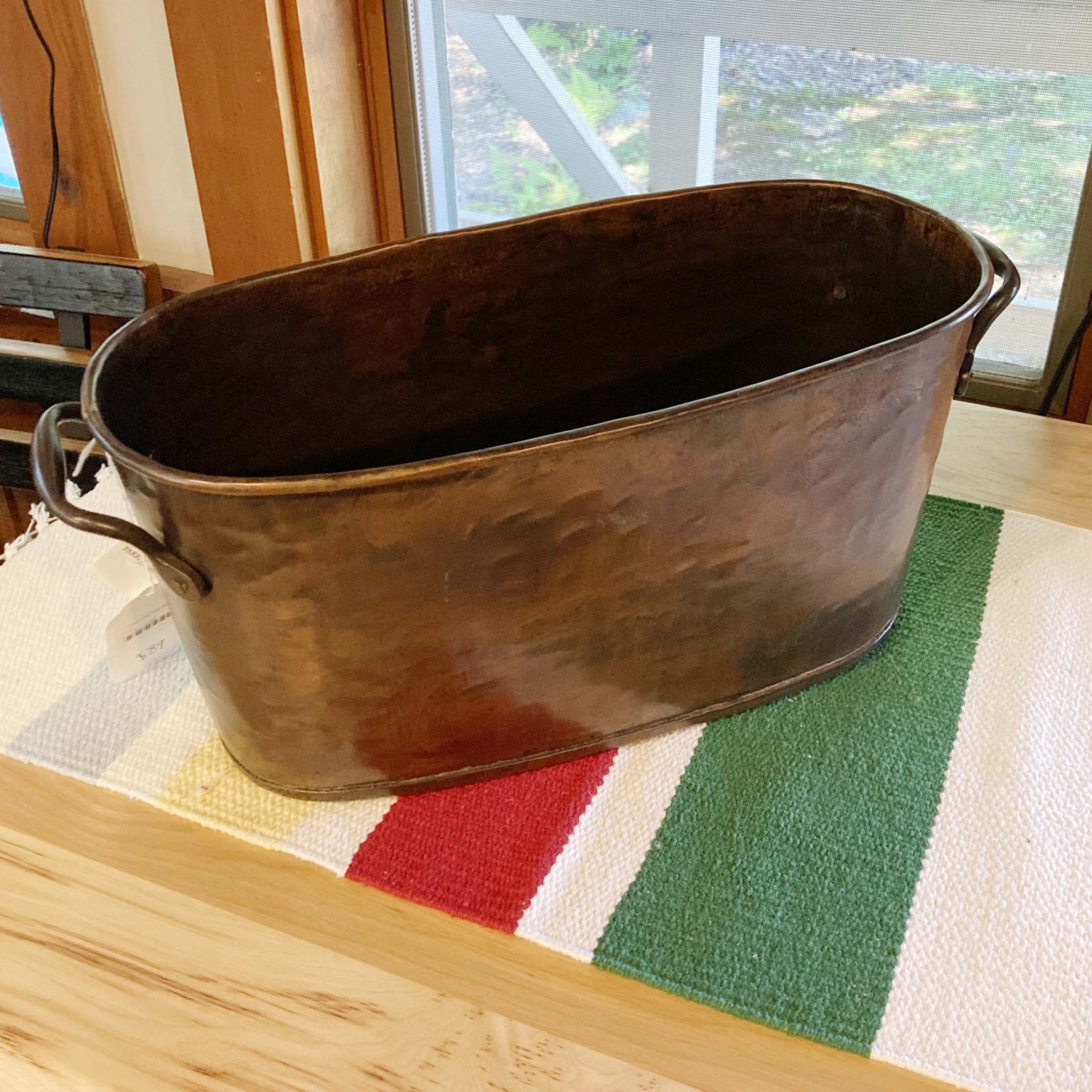 Copper Ice Bucket Country Cottage Furniture