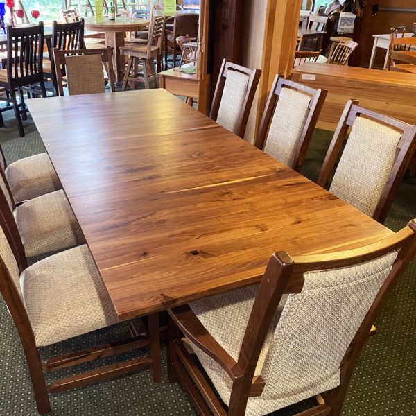 Walnut Mission Extension table Walnut Mission Extension Table